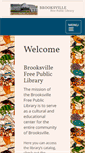 Mobile Screenshot of brooksvillelibrary.org